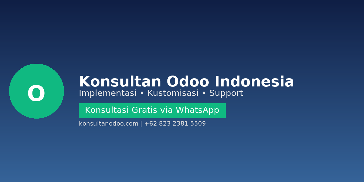 Konsultan Odoo Indonesia - banner