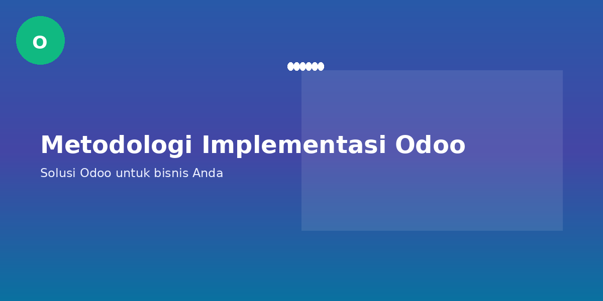 Metodologi Implementasi Odoo — banner